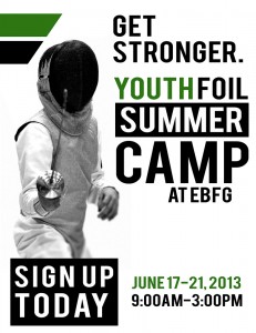 Youth Foil Summer Camp